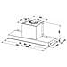 Cappa a Scomparsa IN-NOVA SMART X 60 Aspirante Colore Inox - Foto miniatura 3