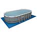 Power Steel Set Piscina Ovale 549x274x122 cm 56710 - Foto miniatura 4