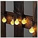 Catena Luminosa A Energia Solare, Per Esterni, 5 M, Impermeabile Con Sensore Di Luce, Luce Bianca Calda [ classe Di Efficienza Energetica A++] - Foto miniatura 1