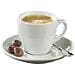 Bistro - Set Da 6 Tazze Da Espresso 0,10 L, Con Piattini Forma Bistro - Bianco Manico A Forma Rotonda, Altezza 5,8 Cm, Diametro 11,5 Cm - Foto miniatura 1