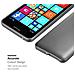 Custodia Compatibile Con Nokia Lumia 640 Xl In Grigio Metallico - Coperchio Protettivo In Silicone Tpu Flessibile - Foto miniatura 3