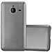 Custodia Compatibile Con Nokia Lumia 640 Xl In Grigio Metallico - Coperchio Protettivo In Silicone Tpu Flessibile - Foto miniatura 4