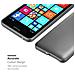 Custodia Compatibile Con Nokia Lumia 640 Xl In Grigio Metallico - Coperchio Protettivo In Silicone Tpu Flessibile - Foto miniatura 8