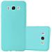 Custodia Compatibile Con Samsung Galaxy J7 2016 In Candy Blu - Coperchio Protettivo In Silicone Tpu Flessibile - Foto miniatura 1