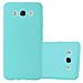 Custodia Compatibile Con Samsung Galaxy J7 2016 In Candy Blu - Coperchio Protettivo In Silicone Tpu Flessibile - Foto miniatura 4