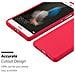 Custodia Compatibile Con Huawei P8 Lite 2015 In Frost Rosso - Coperchio Protettivo In Silicone Tpu Flessibile - Foto miniatura 5