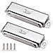 Porta Magnetica Cattura 2 Pack Cupboard Magnete 28kg Pull Chiusure Magnetiche Forte Chiusure Hardware Resistente Dellacciaio Inossidabile Targa Magnetica Per Kitchen Wardrobe Magnet Chiudiporta Armadio Porta Di Chiusura - Foto miniatura 1