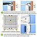 Porta Magnetica Cattura 2 Pack Cupboard Magnete 28kg Pull Chiusure Magnetiche Forte Chiusure Hardware Resistente Dellacciaio Inossidabile Targa Magnetica Per Kitchen Wardrobe Magnet Chiudiporta Armadio Porta Di Chiusura - Foto miniatura 2