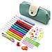 Kit Uncinetto (30 Pezzi) Con Uncinetti, Pennarelli, Metro, Contagiri, Tagliafilo - Foto miniatura 13