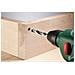 513906, Drill, Hardwood, Legno dolce, Chromium-Vanadium Steel (Cr-V) , Attacco esagonale, Acciaio inossidabile, Blister - Foto miniatura 1