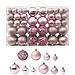 Set Palline Di Natale 100 Pz Rosa - Foto miniatura 1