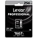 1667x256gb-sdxc Secure Digital Sdxc 250 Megabit Al Secondo 1667x 256 Go Nero Carte Sdxc 256 Go 1667x Professional 250 Mo / s Classe 10 Uhs-ii U3 - Foto miniatura 1