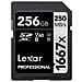 1667x256gb-sdxc Secure Digital Sdxc 250 Megabit Al Secondo 1667x 256 Go Nero Carte Sdxc 256 Go 1667x Professional 250 Mo / s Classe 10 Uhs-ii U3 - Foto miniatura 3