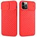 Custodia Compatibile Con Apple Iphone 12 / 12 Pro In Opaco Rosso - Coperchio Protettivo In Silicone Tpu Flessibile E Con Protezione Per La Fotocamera - Foto miniatura 1