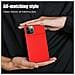 Custodia Compatibile Con Apple Iphone 12 / 12 Pro In Opaco Rosso - Coperchio Protettivo In Silicone Tpu Flessibile E Con Protezione Per La Fotocamera - Foto miniatura 6