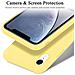 Cadorabo Custodia Compatibile Con Apple Iphone Xr In Liquid Giallo - Coperchio Protettivo In Silicone Tpu Flessibile - Foto miniatura 5