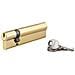 Cilindro Europeo A Doppia Entrata Sa 30x90mm, Antisfilamento, Ottone, 3 Chiavi - Thirard - Foto miniatura 1