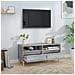 Mobile Porta Tv Grigio Sonoma 100x34,5x44,5cm Legno Multistrato - Foto miniatura 3