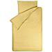 Biancheria Da Letto Bo Uni Giallo Senape 135 X 200 - Foto miniatura 1