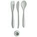 Tulip Cutlery Set 4pcs. - Organic Grey - Foto miniatura 1