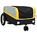 Rimorchio Da Bici Nero E Giallo 30 Kg In Ferro - Foto miniatura 5