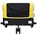 Rimorchio Da Bici Nero E Giallo 30 Kg In Ferro - Foto miniatura 6