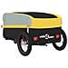Rimorchio Da Bici Nero E Giallo 30 Kg In Ferro - Foto miniatura 7