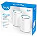 M1300 2-PACK sistema Wi-Fi Mesh Dual-band (2.4 GHz / 5 GHz) Wi-Fi 5 (802.11ac) Bianco 1 Interno - Foto miniatura 4