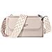 Borsa A Tracolla Multiscomparto Cute In Pelle, Beige - Foto miniatura 1