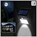 Faretto Con 30 Led Con Pannello Solare Ricaricabile Sensore Movimento Esterno - Foto miniatura 2