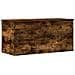 Contenitore Rovere Fumo 100x42x46 Cm Legno Multistrato - Foto miniatura 2