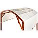Gazebo Scopello Legno Di Abete 303 Cm 300 Cm Marrone/beige - Foto miniatura 4