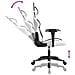 Lusso Casadino -  Sedia Da Gaming Bianco E Nero In Similpelle - Foto miniatura 6