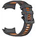 Cinturino In Silicone Bicolore Per Garmin Instinct 3 Orange Modello 1 - Foto miniatura 4