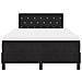 Letto Box Spring con Materasso Nero 120x200 cm Velluto - Foto miniatura 7