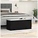 Scatola di Stoccaggio in Rovere Nero 90x35x35 cm in Legno Ingegnerizzato di - Foto miniatura 2