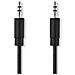 Cavo Da Jack Audio Stereo Maschio A Maschio Compatto Da 2 M, Nero - Foto miniatura 1