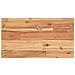 Ripiano a Parete 60x20x2 cm Legno Massello Acacia Rifinito Olio - Foto miniatura 1