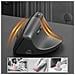 Mouse Ergonomico Bluetooth A Doppia Modalità Ricaricabile Con Dpi Regolabile Black - Foto miniatura 5