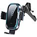 Supporto Auto Con Carica Wireless 15w Qi Veloce, Nero - Foto miniatura 1