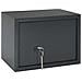 Cassaforte con blocco Grigio 25 x 35 x 25 cm Acciaio - Foto miniatura 2