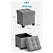 PUFA - LSF014G02 Pouf contenitore grigio chiaro per camera da letto - Foto miniatura 5
