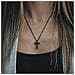 Collana Da Donna Premium [leggera] | Acciaio Inossidabile 316l | Colore: Nero - Foto miniatura 4
