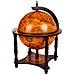 Portabottiglie Globo Marrone 42x42x57h - Foto miniatura 1