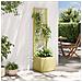 Vaso da Giardino con Trellis Verde 36 x 36 x 140 cm PP - Foto miniatura 2
