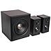 S355DB Sistema di diffusori Hi-Res 2.1 - 150 W RMS, wireless 5,8 GHz, triplo amplificatore DSP, finitura noce - Foto miniatura 5