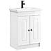Set di mobili per il bagno Bianco Lucido 56 x 37,5 x 81 cm - Foto miniatura 1