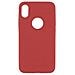 Custodia Sottile Rossa In Pelle Sintetica Per Iphone X /xs - Foto miniatura 1