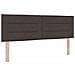 Letto box spring con materasso Marrone Scuro 140 x 200 cm - Foto miniatura 5