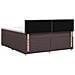 Letto box spring con materasso Marrone Scuro 140 x 200 cm - Foto miniatura 9